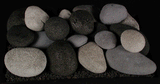 Ceramic Fire Stones Black/Gray/White