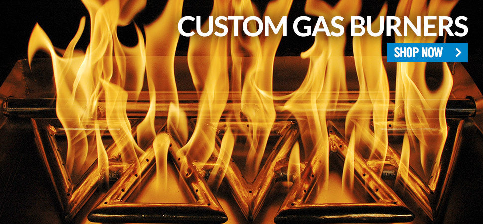Custom Fireplace Gas Burners