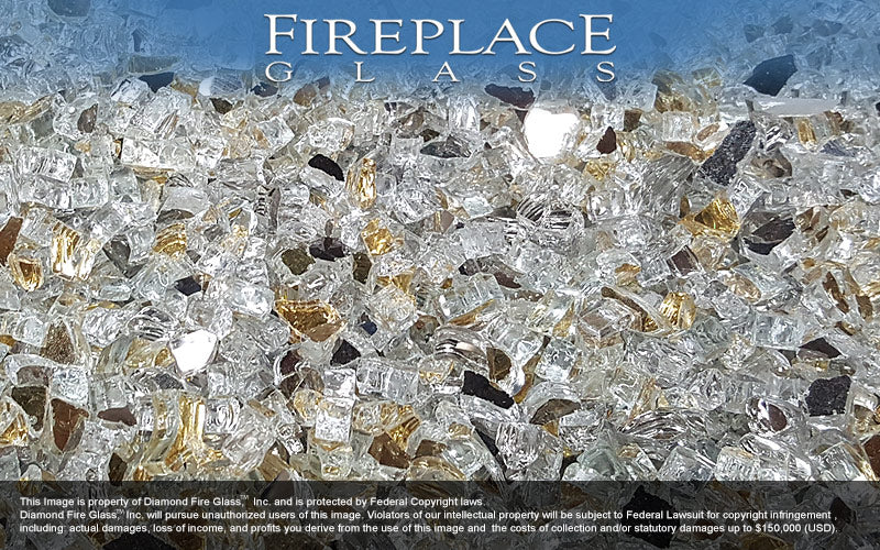 The Emperor Premixed Fireplace Glass