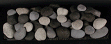 Ceramic Fire Stones Black/Gray/White