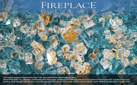 Gold Coast Premixed Fireplace Glass