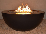 Legacy Round Fire Pit Table by Diamond Fire Glass